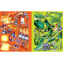 Load image into Gallery viewer, Build Your Own Dragons Sticker Book