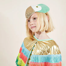 Load image into Gallery viewer, Meri Meri - Gold Parrot Cape Costume