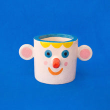 Load image into Gallery viewer, Ana Seixas - Happy Face Small Ceramic Pot