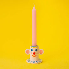Load image into Gallery viewer, Ana Seixas - Happy Face Ceramic Candle Holder