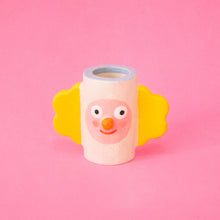 Load image into Gallery viewer, Ana Seixas - Little Clown Candle Holder in Yellow