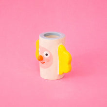 Load image into Gallery viewer, Ana Seixas - Little Clown Candle Holder in Yellow