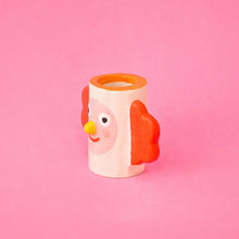Load image into Gallery viewer, Ana Seixas - Little Clown Candle Holder in Red