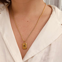 Load image into Gallery viewer, Little Nell Jewellery - Everyday Gold Octagon Pendant Necklace