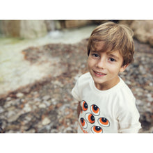 Load image into Gallery viewer, Mini Rodini - Eyes Off White T-shirt