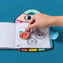Load image into Gallery viewer, OMY - Montessori Sticker Book in Geometric Shapes