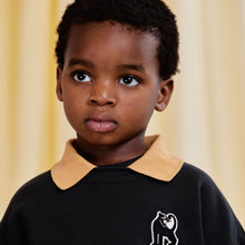 Load image into Gallery viewer, Mini Rodini - Panther Patch Collar Sweatshirt