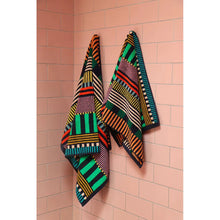 Load image into Gallery viewer, Donna Wilson - Multi Stripe Bath Towel
