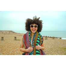 Load image into Gallery viewer, Donna Wilson - Multi Stripe Bath Towel