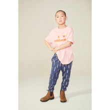 Load image into Gallery viewer, The Animals Observatory - Navy blue trousers with white paint pattern
