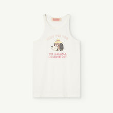 Load image into Gallery viewer, The Animals Observatory - white vest with &#39;Billy the Dog&#39; print
