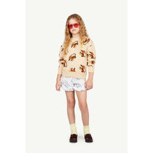 Load image into Gallery viewer, The Animals Observatory - beige sweatshirt with all over friendly tiger print

