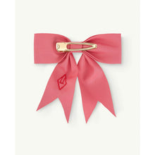 Load image into Gallery viewer, The Animals Observatory - pink ribbon bow hair clip
