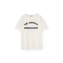 Load image into Gallery viewer, The Animals Observatory - Oversized Rooster T-shirt in White Mouse
