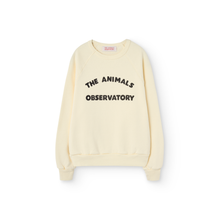 Load image into Gallery viewer, The Animals Observatory - Shark Sweatshirt in White Mouse