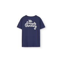 Load image into Gallery viewer, The Animals Observatory - Rooster T-shirt in Navy Blue