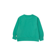 Load image into Gallery viewer, Tinycottons - green sweatshirt with Mississippi and alligator print in yellow
