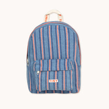 Load image into Gallery viewer, Tinycottons - Stripe Denim Backpack