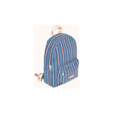 Load image into Gallery viewer, Tinycottons - Stripe Denim Backpack