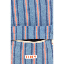 Load image into Gallery viewer, Tinycottons - Stripe Denim Backpack