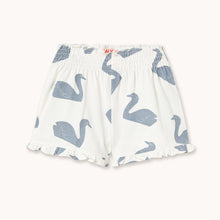 Load image into Gallery viewer, Tinycottons - Swans Frill Shorts