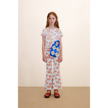 Load image into Gallery viewer, Tinycottons - Blossoms Rib Flared Trousers
