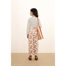 Load image into Gallery viewer, Tinycottons - Blossoms Rib Flared Trousers