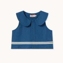 Load image into Gallery viewer, Tinycottons - Stripe Crop Sailor Shirt
