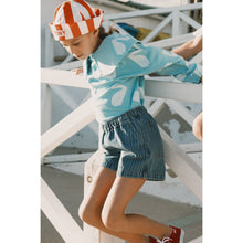 Load image into Gallery viewer, Tinycottons - Stripe Denim Shorts