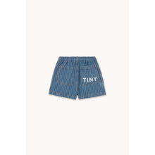 Load image into Gallery viewer, Tinycottons - Stripe Denim Shorts
