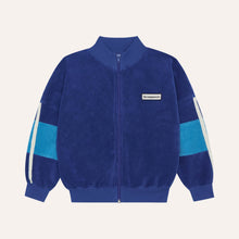 Load image into Gallery viewer, The Campamento - Blue Terry Zip Up Sweatshirt