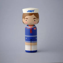 Load image into Gallery viewer, Lucie Kaas - Steve Harrington Kokeshi Doll
