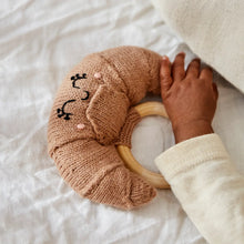Load image into Gallery viewer, Sootie Limetree - Croissant Rattle Ring