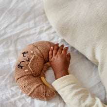 Load image into Gallery viewer, Sootie Limetree - Croissant Rattle Ring