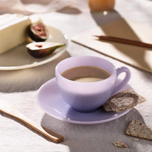 Load image into Gallery viewer, Lucie Kaas - MILK Cup with Saucer in Lavender