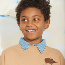 Load image into Gallery viewer, Mini Rodini - Elephant Shrew Embroidered Sweatshirt