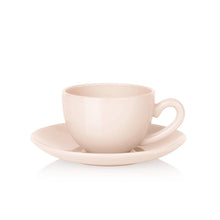 Load image into Gallery viewer, Lucie Kaas - MILK Cup with Saucer in Peach