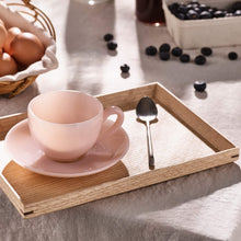 Load image into Gallery viewer, Lucie Kaas - MILK Cup with Saucer in Peach