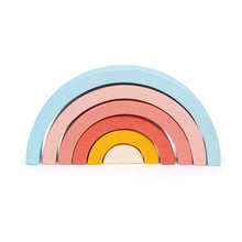 Load image into Gallery viewer, Mentari - Wooden Sunset Stacking Rainbow