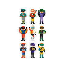 Load image into Gallery viewer, Petit Collage - Superheroes Magnetic Costume Set