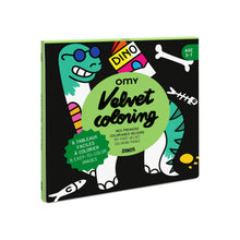 Load image into Gallery viewer, OMY - Dinos Velvet Colouring Pages