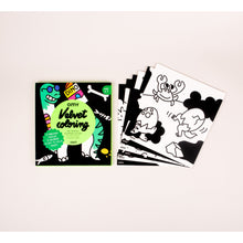 Load image into Gallery viewer, OMY - Dinos Velvet Colouring Pages