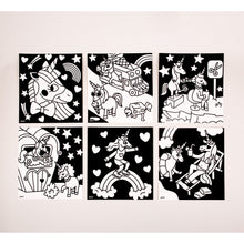 Load image into Gallery viewer, OMY - Cosmos Velvet Colouring Pages