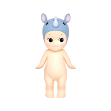 Load image into Gallery viewer, Sonny Angel - Animal Series 3 | Sonny Angels are sweet little angels who each wear different headgear. Animal Series 3 of the collectible Sonny Angel figurines. Standing at 10cm high, these cute angel dolls can be placed anywhere in the home and will bring joy to both children and adults alike. This collection contains 12 different animals including French Bulldog, Snake, Macaw, Crocodile, Giraffe, Rhinoceros, Zebra, Toy Poodle, Chihuahua, Rabbit, American Shorthair and Parrot. Plus one mystery figure. Whic