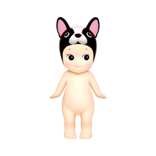Load image into Gallery viewer, Sonny Angel - Animal Series 3 | Sonny Angels are sweet little angels who each wear different headgear. Animal Series 3 of the collectible Sonny Angel figurines. Standing at 10cm high, these cute angel dolls can be placed anywhere in the home and will bring joy to both children and adults alike. This collection contains 12 different animals including French Bulldog, Snake, Macaw, Crocodile, Giraffe, Rhinoceros, Zebra, Toy Poodle, Chihuahua, Rabbit, American Shorthair and Parrot. Plus one mystery figure. Whic