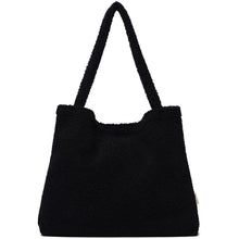 Load image into Gallery viewer, Studio Noos black teddy mom bag /stroller bagg