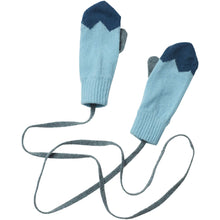 Load image into Gallery viewer, Donna Wilson - Zig Zag Mittens in Blue