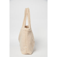 Load image into Gallery viewer, Studio Noos Ecru Teddy Mom Bag | Stroller Bag