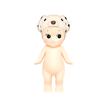 Load image into Gallery viewer, Sonny Angel - Animal Series 1 | Sonny Angels are sweet little angels who each wear different headgear. Animal Series 1 of the collectible Sonny Angel figurines. Standing at 10cm high, these cute angel dolls can be placed anywhere in the home and will bring joy to both children and adults alike. This collection contains 12 different animals including Monkey, Cockerel, Elephant, Koala Bear, Panda, Tiger, Dalmatian, Frog, Sloth, Owl, Polar Bear and Rabbit. Plus one mystery figure. Which one will you get? All S