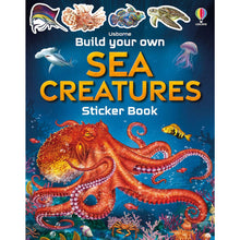 Load image into Gallery viewer, Build Your Own Sea Creatures Sticker Book
